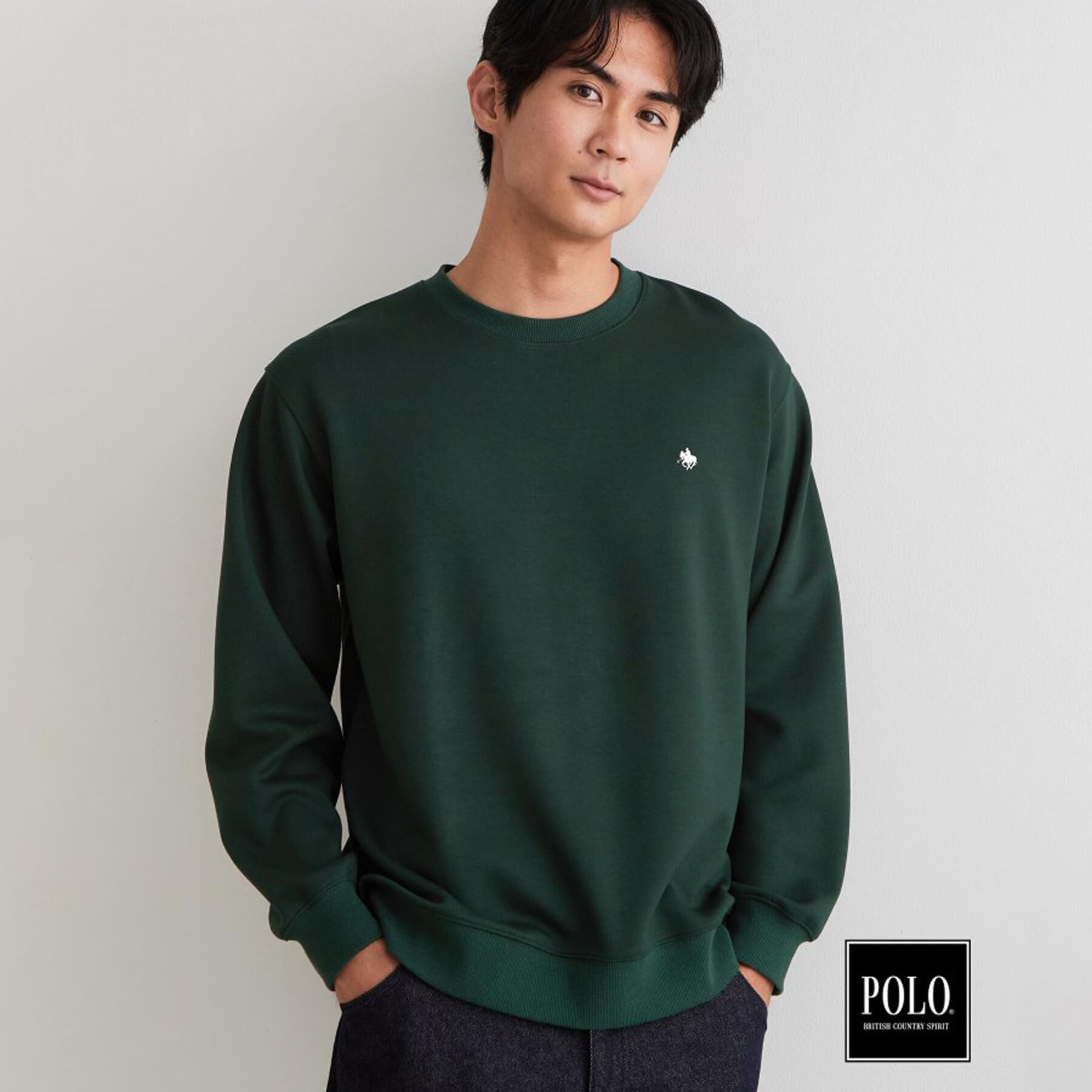 THE SHOP TK「POLO BCS ／ 別注ダンボールスウェット」|Tシャツ・カットソー|