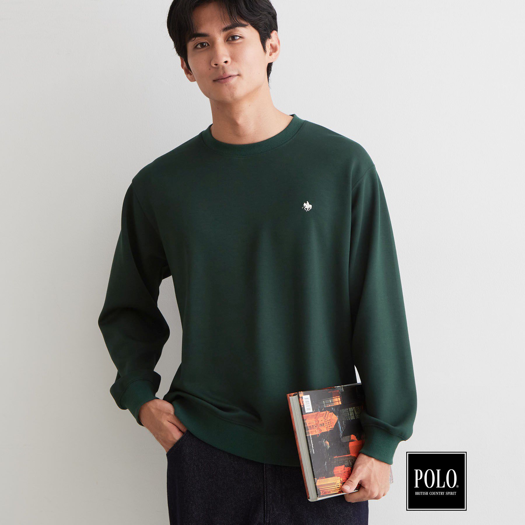THE SHOP TK「POLO BCS ／ 別注ダンボールスウェット」|Tシャツ・カットソー|