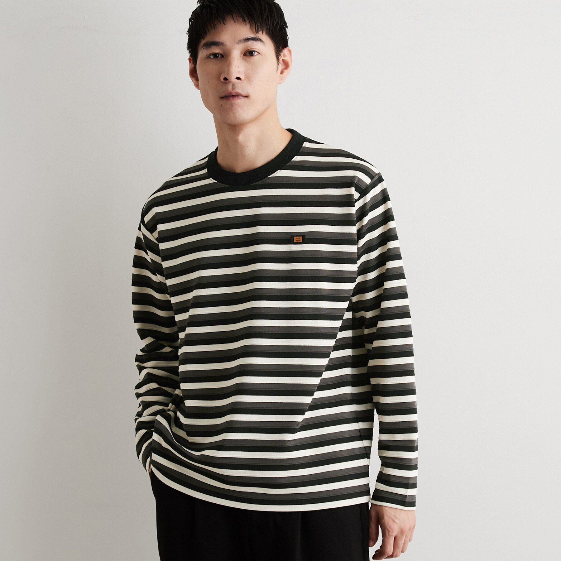 THE SHOP TK「ランダムボーダー」|Tシャツ・カットソー|