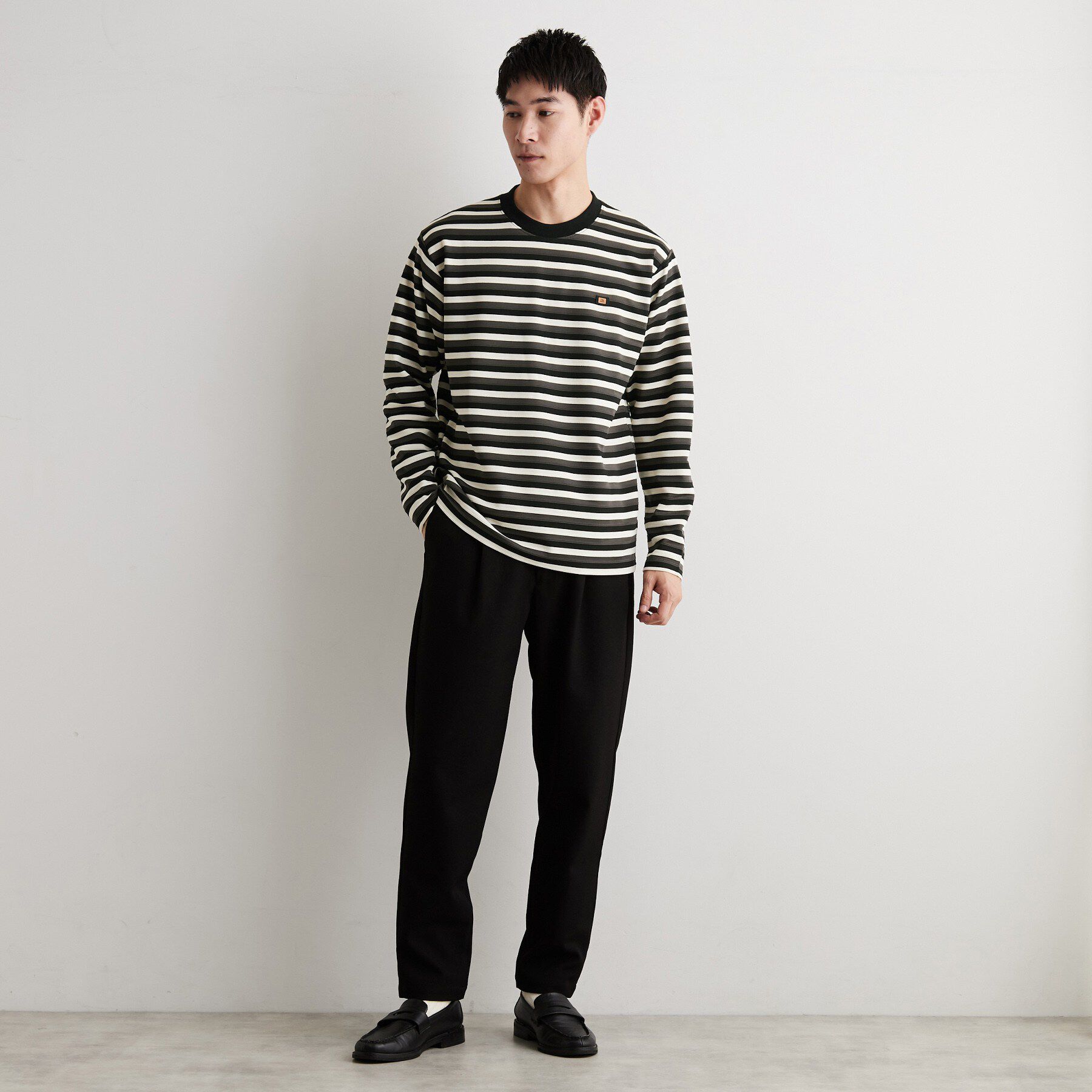 THE SHOP TK「ランダムボーダー」|Tシャツ・カットソー|