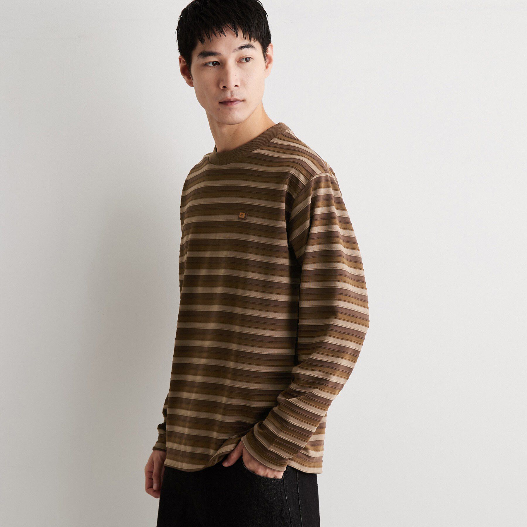THE SHOP TK「ランダムボーダー」|Tシャツ・カットソー|