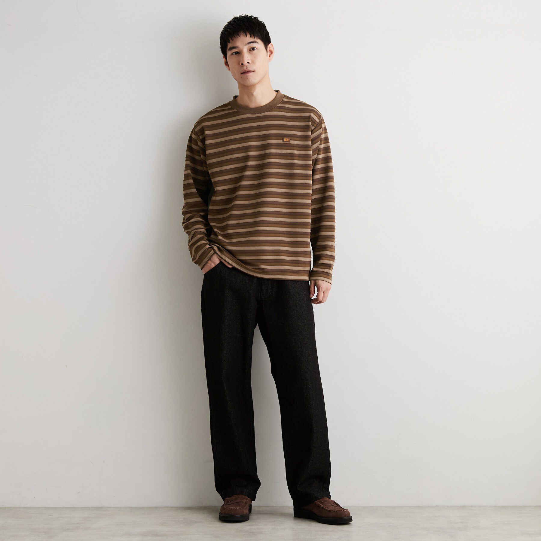 THE SHOP TK「ランダムボーダー」|Tシャツ・カットソー|