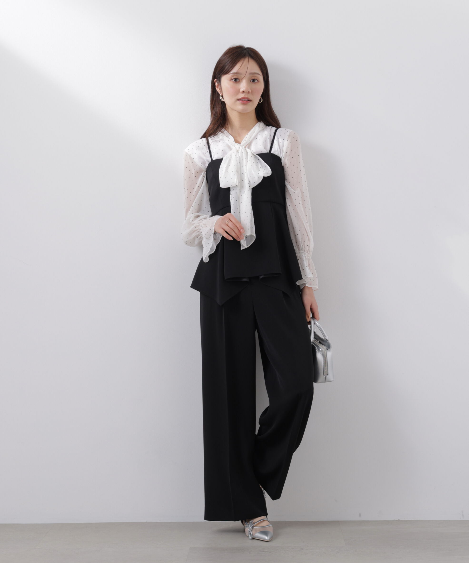 PROPORTION BODY DRESSING「ベルト付きワイドパンツ　26SS」|その他|