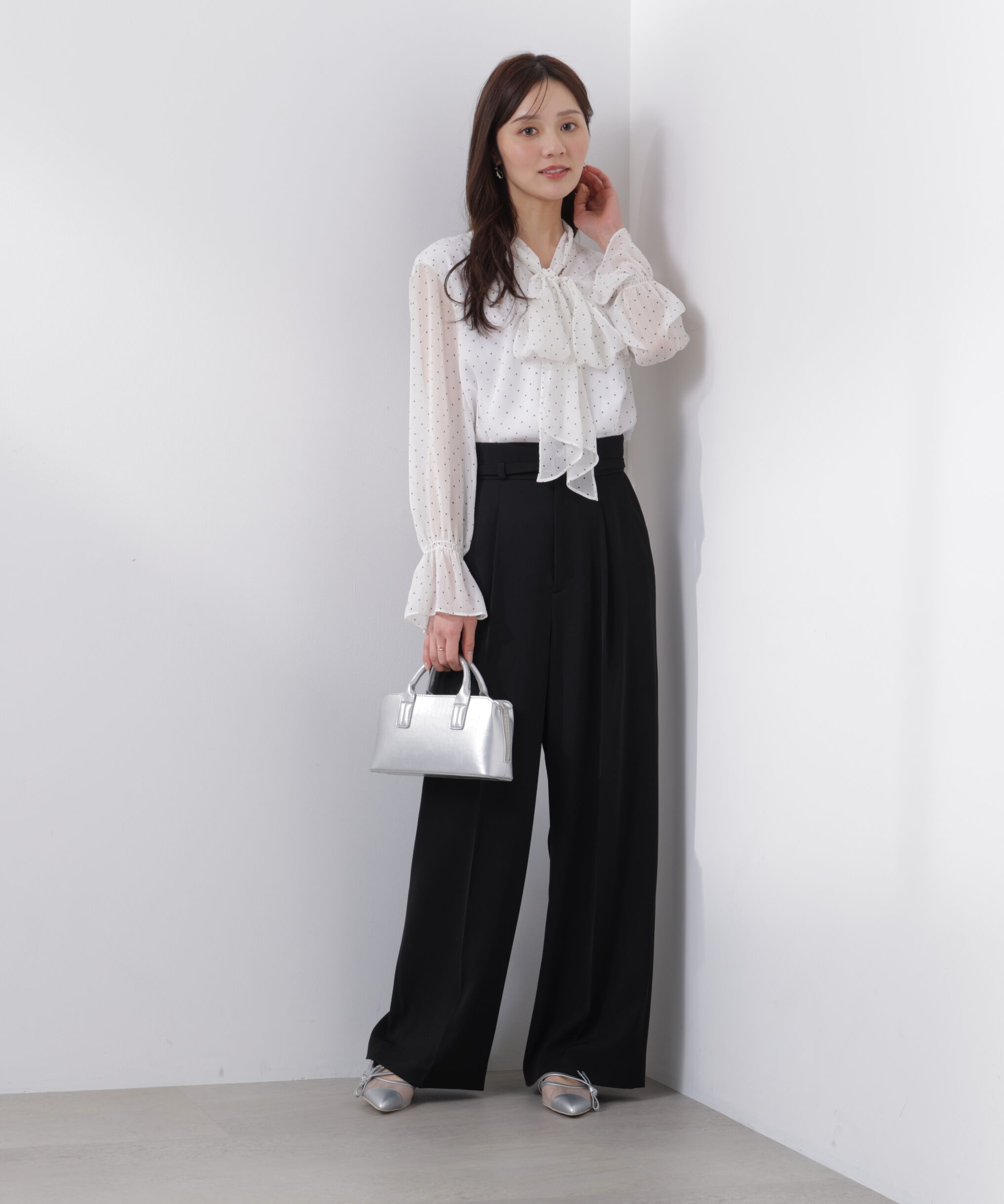 PROPORTION BODY DRESSING「ベルト付きワイドパンツ　26SS」|その他|