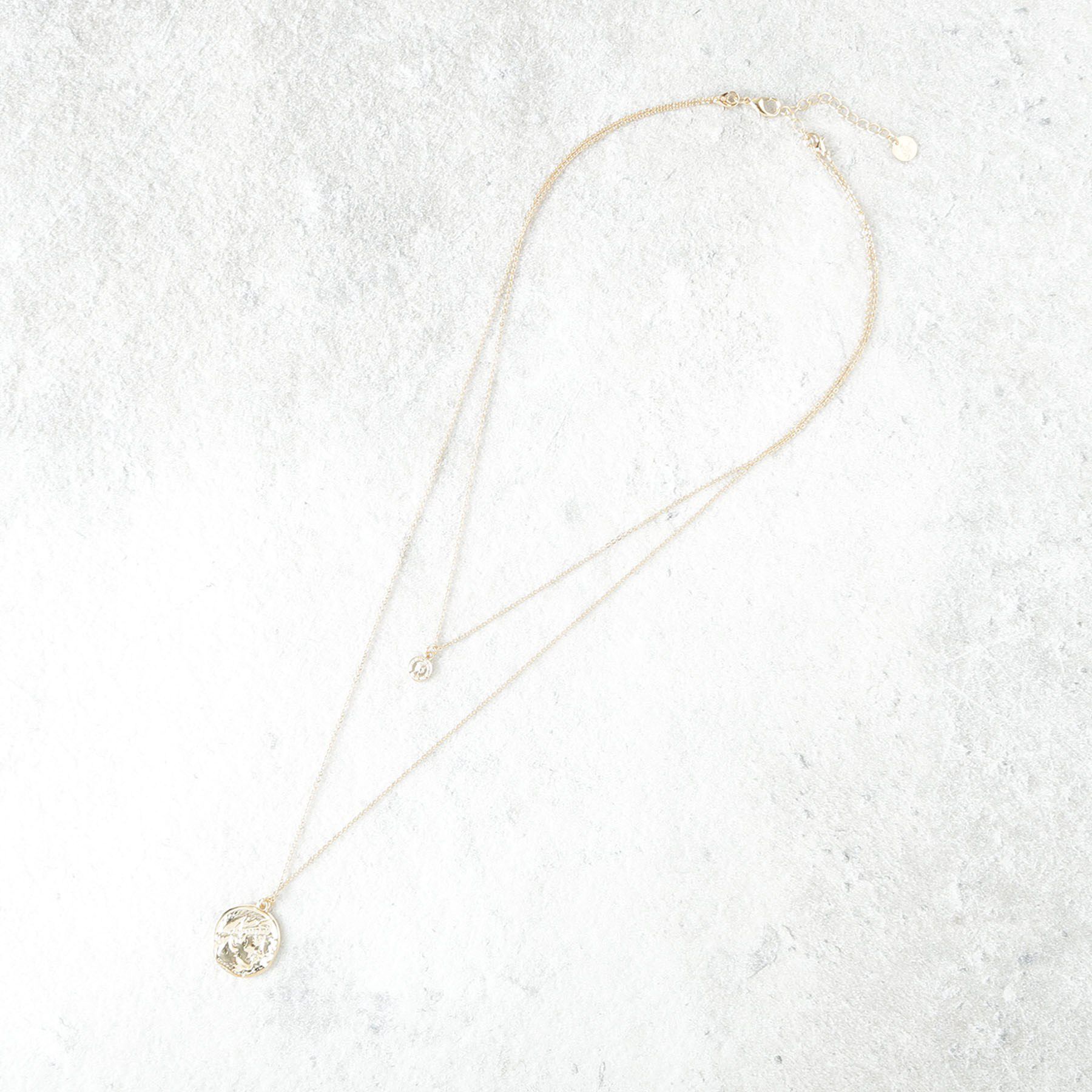 Dessin「【2WAY】2連コインネックレス」|ネックレス|