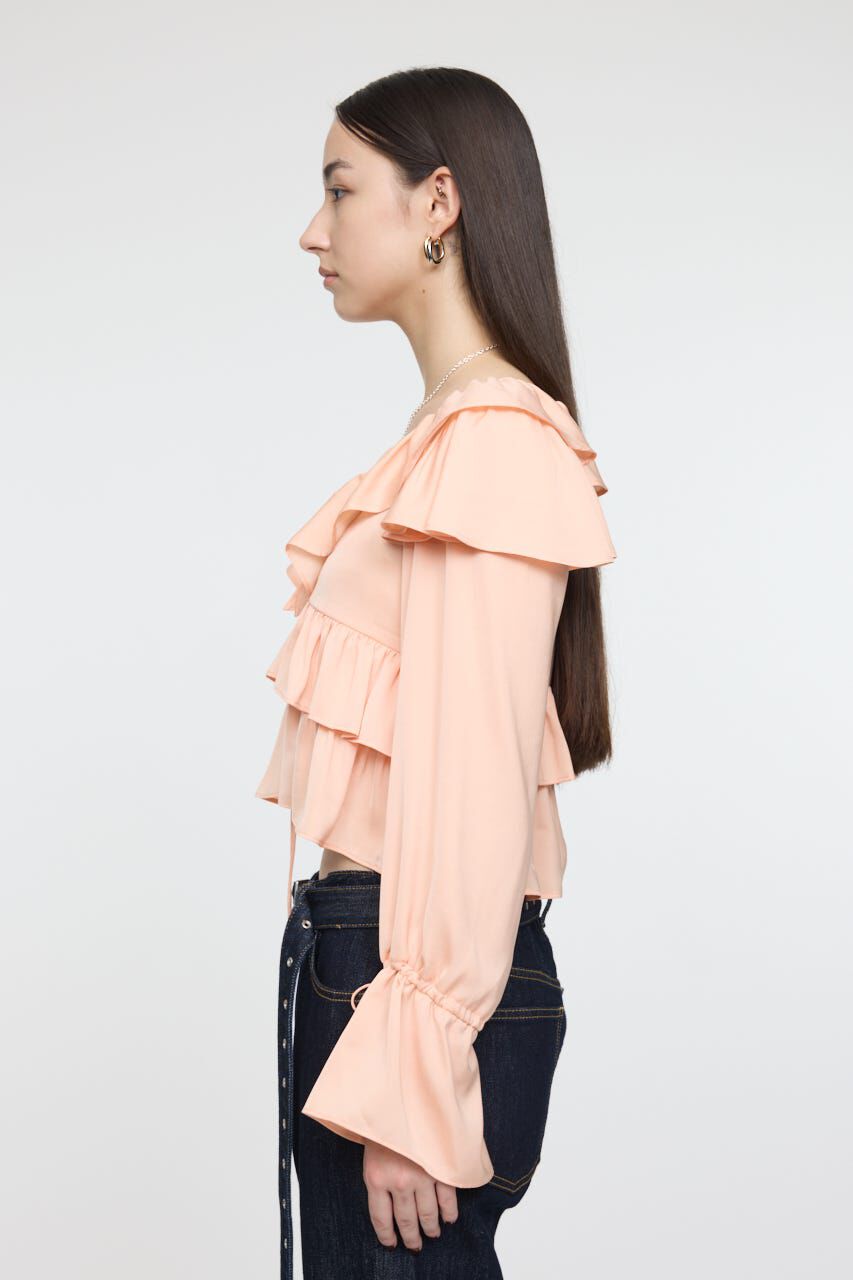 MOUSSY「PETAL ブラウス」|シャツ・ブラウス|
