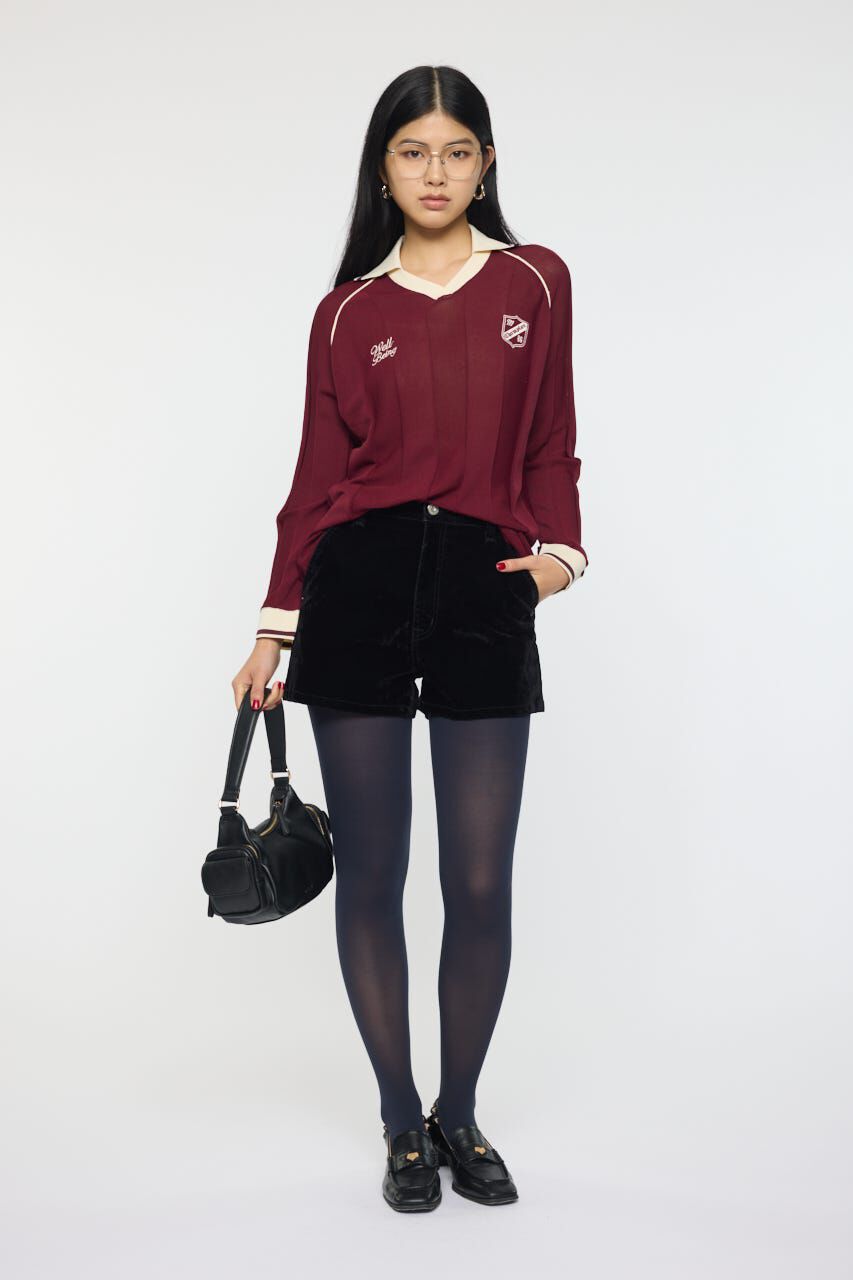 MOUSSY「KNIT GAME シャツ」|ニット・セーター|
