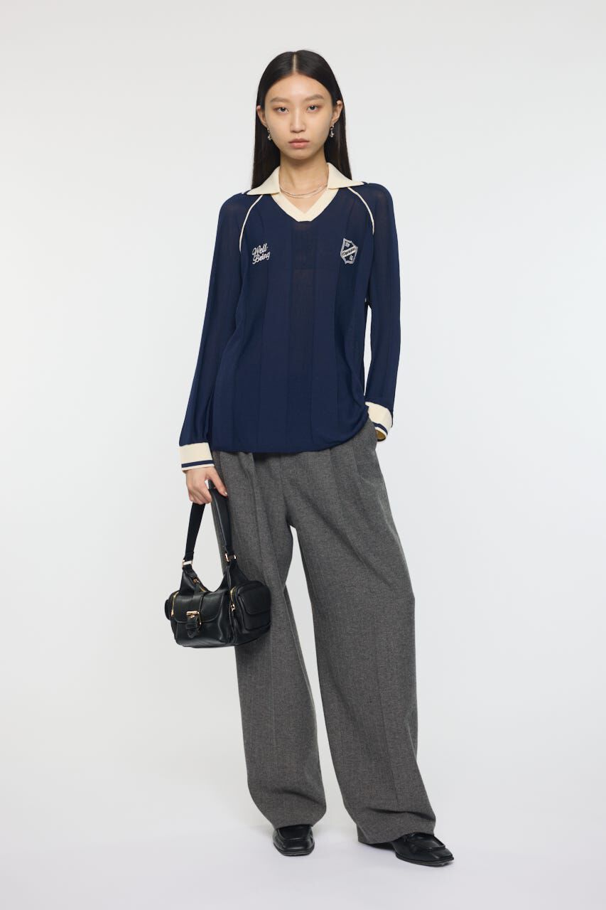 MOUSSY「KNIT GAME シャツ」|ニット・セーター|