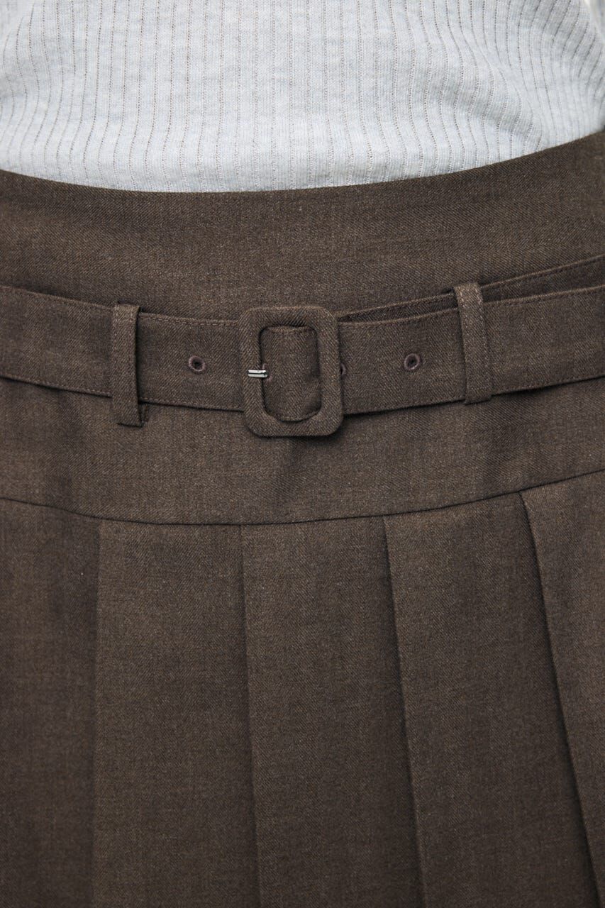 MOUSSY「LOW SLUNG PLEATED MINI スカート」|スカート|