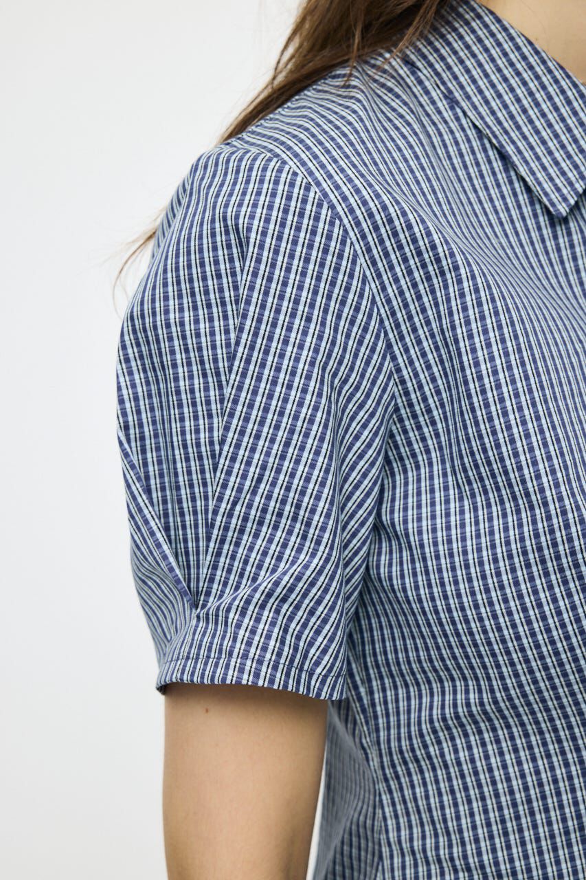 MOUSSY「PLEATED SHIRT MINI ドレス」|ワンピース|