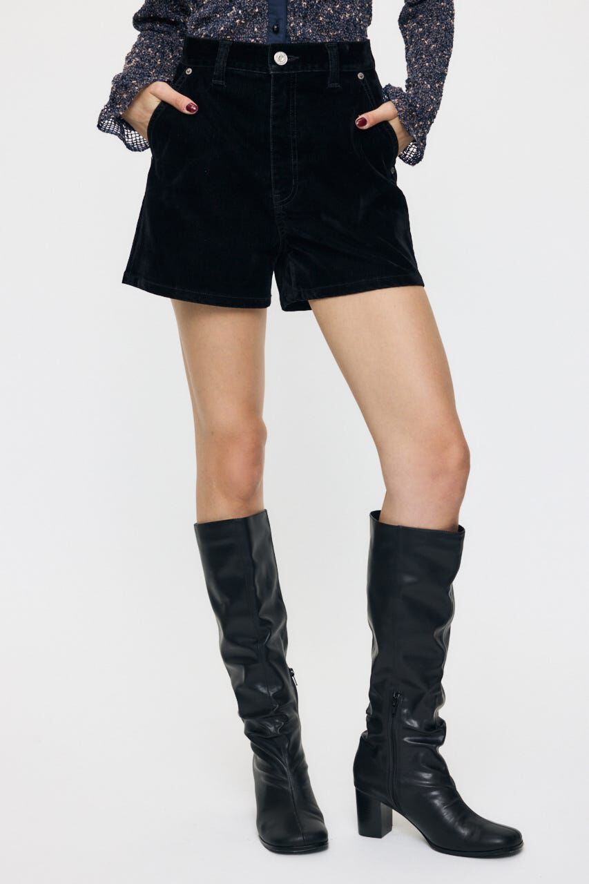MOUSSY「VELVET MICRO ショーツ」|デニム|