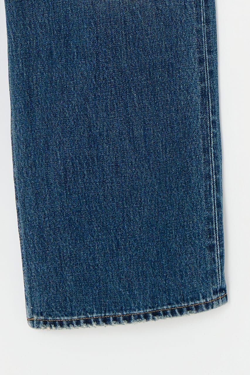 MOUSSY「CROSS WAIST WIDE ストレート」|デニム|
