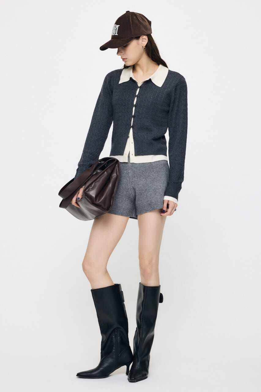 MOUSSY「LAYERED LIKE KNIT トップス」|ニット・セーター|
