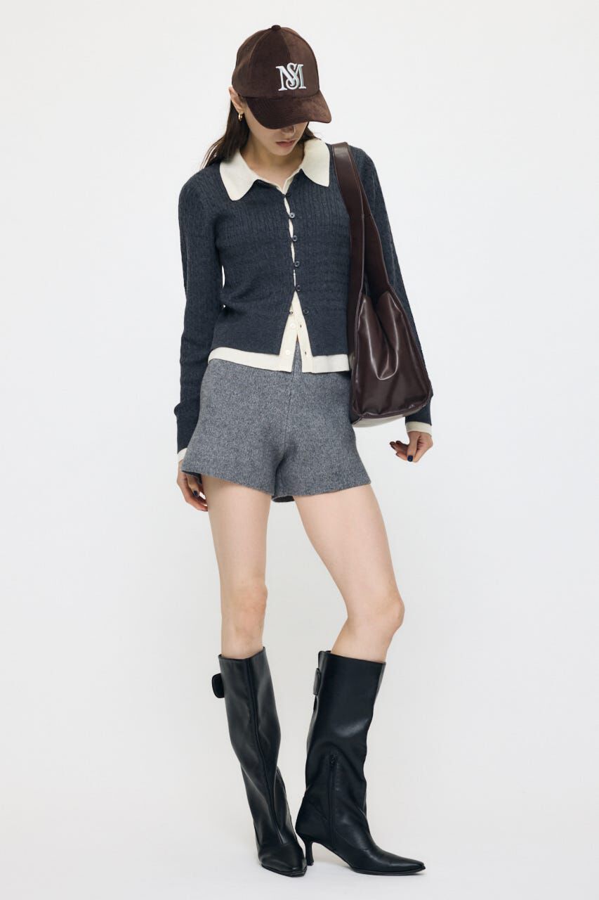 MOUSSY「LAYERED LIKE KNIT トップス」|ニット・セーター|