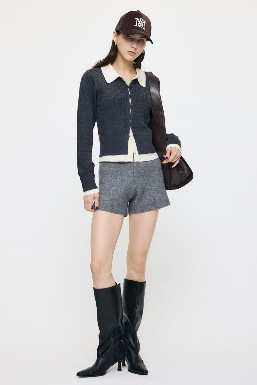 MOUSSY「LAYERED LIKE KNIT トップス」|ニット・セーター|