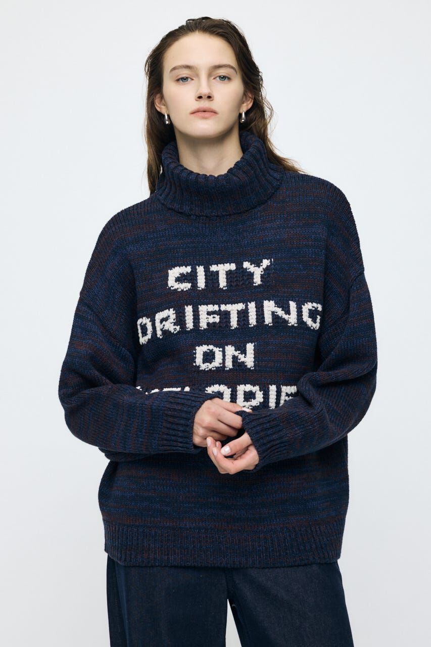 MOUSSY「LETTERED セーター」|ニット・セーター|