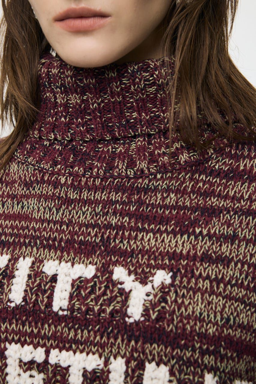 MOUSSY「LETTERED セーター」|ニット・セーター|