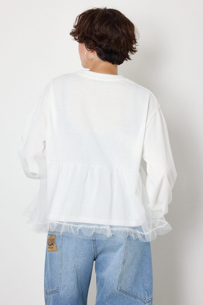 RODEO CROWNS「チュールドッキングトップス」|Tシャツ・カットソー|