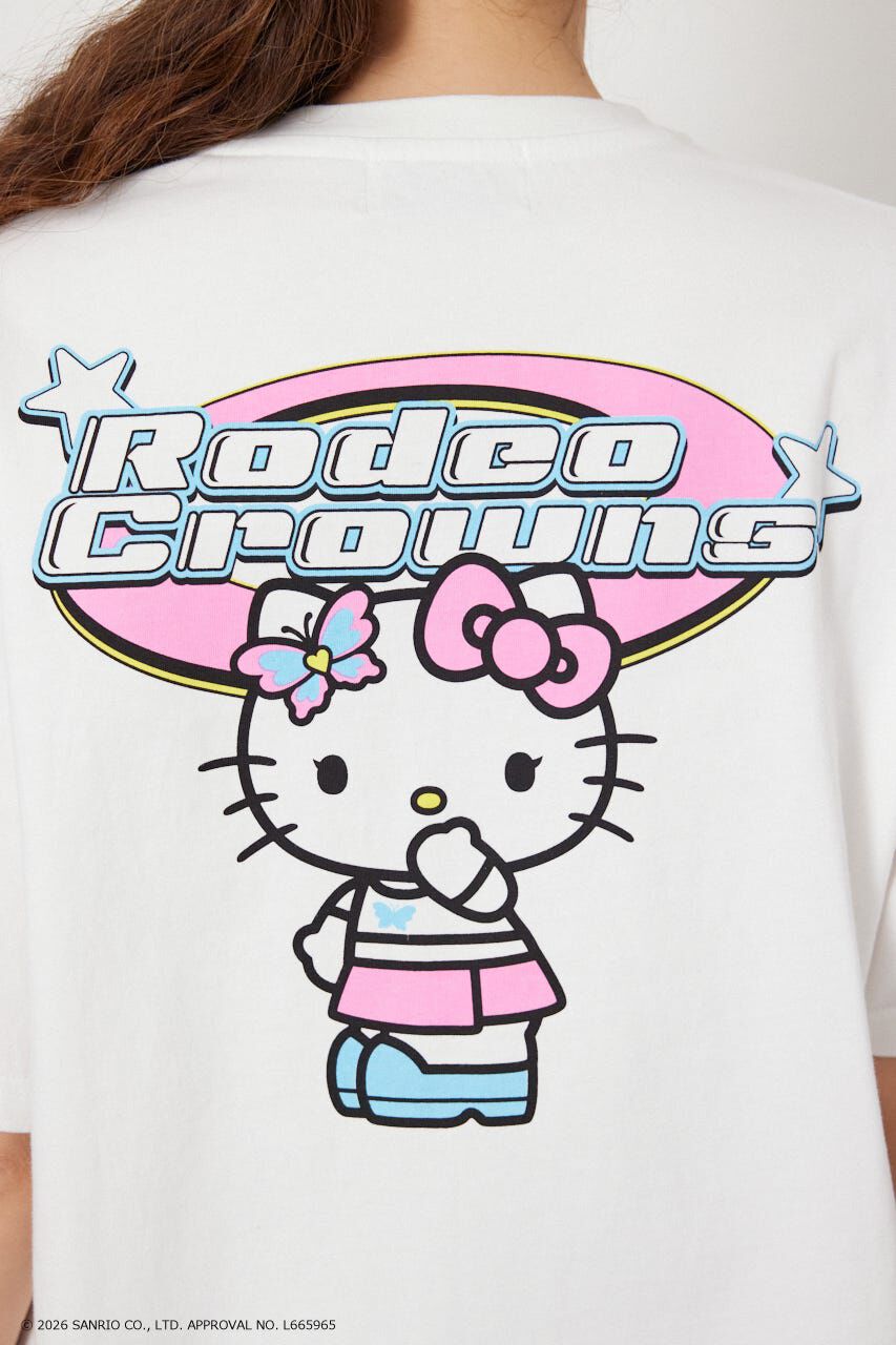 RODEO CROWNS「＜UNISEX＞(サンリオキャラクターズ) Y2KロゴTシャツ」|Tシャツ・カットソー|
