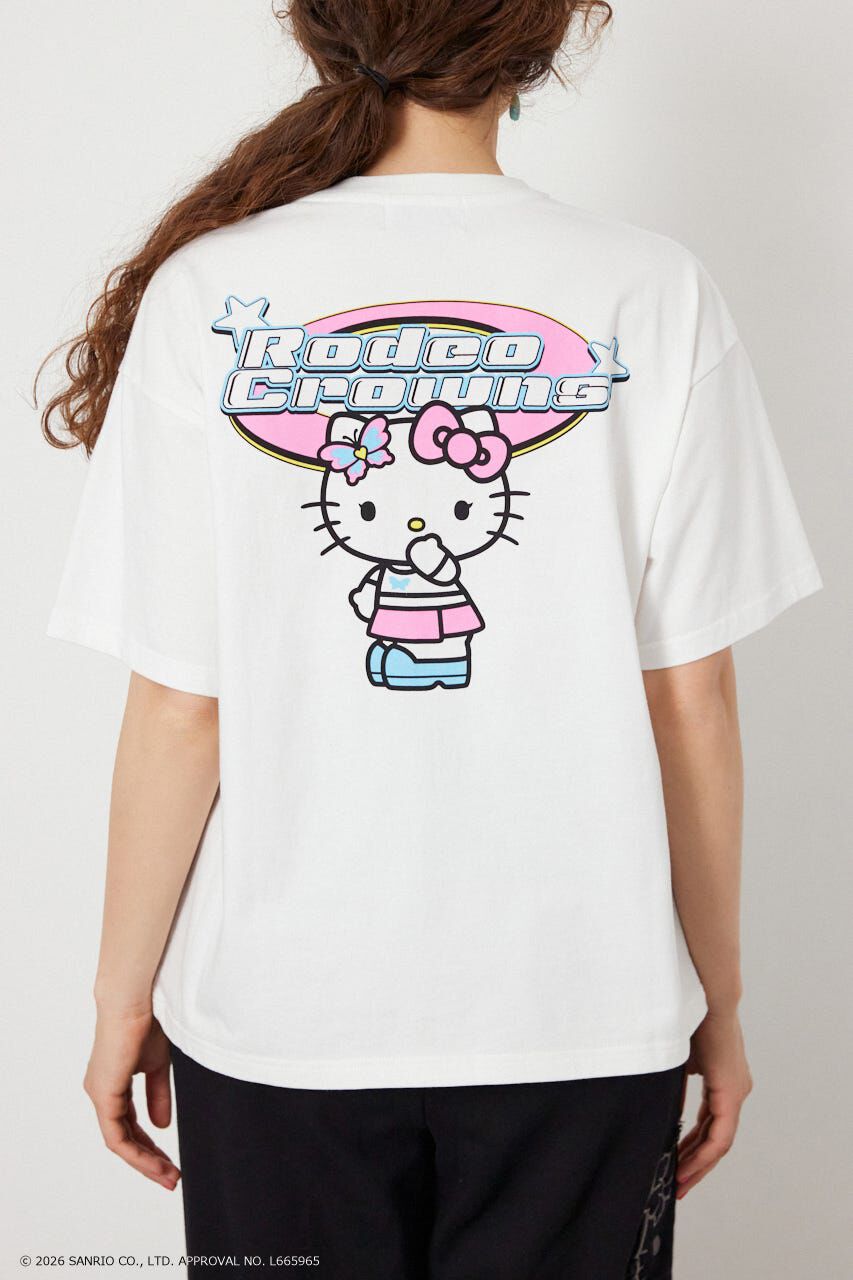 RODEO CROWNS「＜UNISEX＞(サンリオキャラクターズ) Y2KロゴTシャツ」|Tシャツ・カットソー|