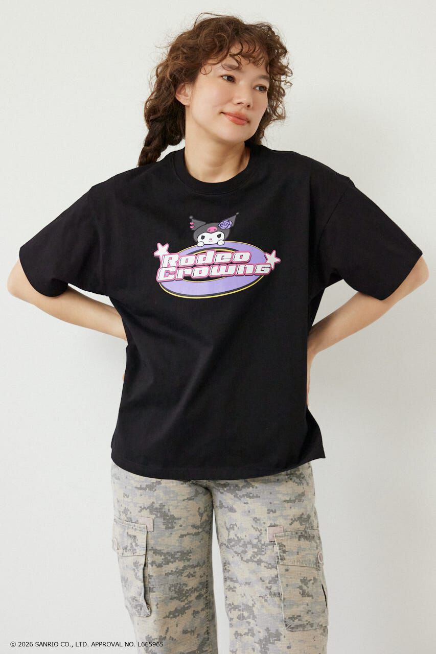 RODEO CROWNS「＜UNISEX＞(サンリオキャラクターズ) Y2KロゴTシャツ」|Tシャツ・カットソー|
