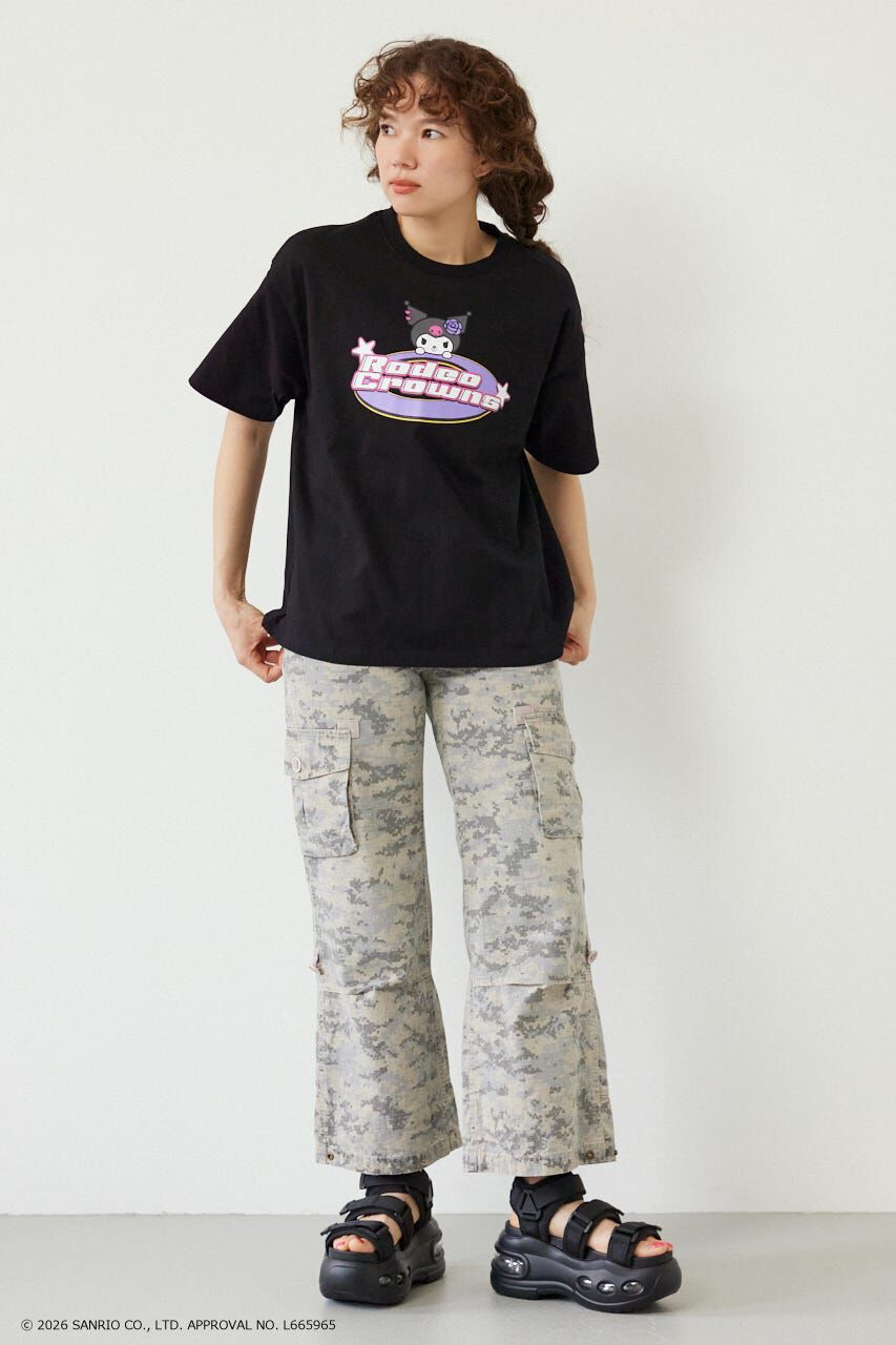 RODEO CROWNS「＜UNISEX＞(サンリオキャラクターズ) Y2KロゴTシャツ」|Tシャツ・カットソー|