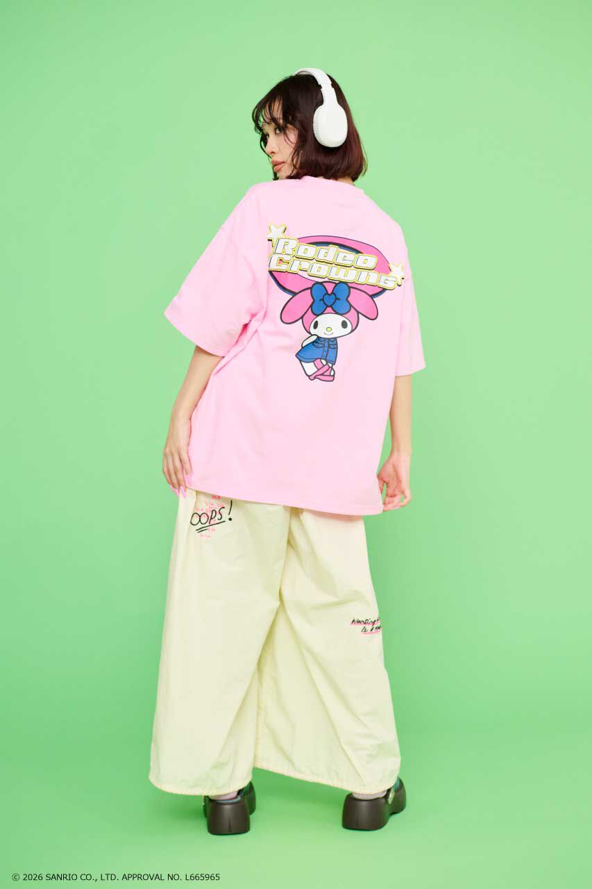 RODEO CROWNS「＜UNISEX＞(サンリオキャラクターズ) Y2KロゴTシャツ」|Tシャツ・カットソー|