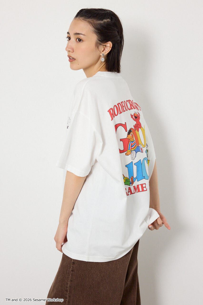 RODEO CROWNS「（UNISEX）(SESAMESTREET)GoodLuckTシャツ」|Tシャツ・カットソー|