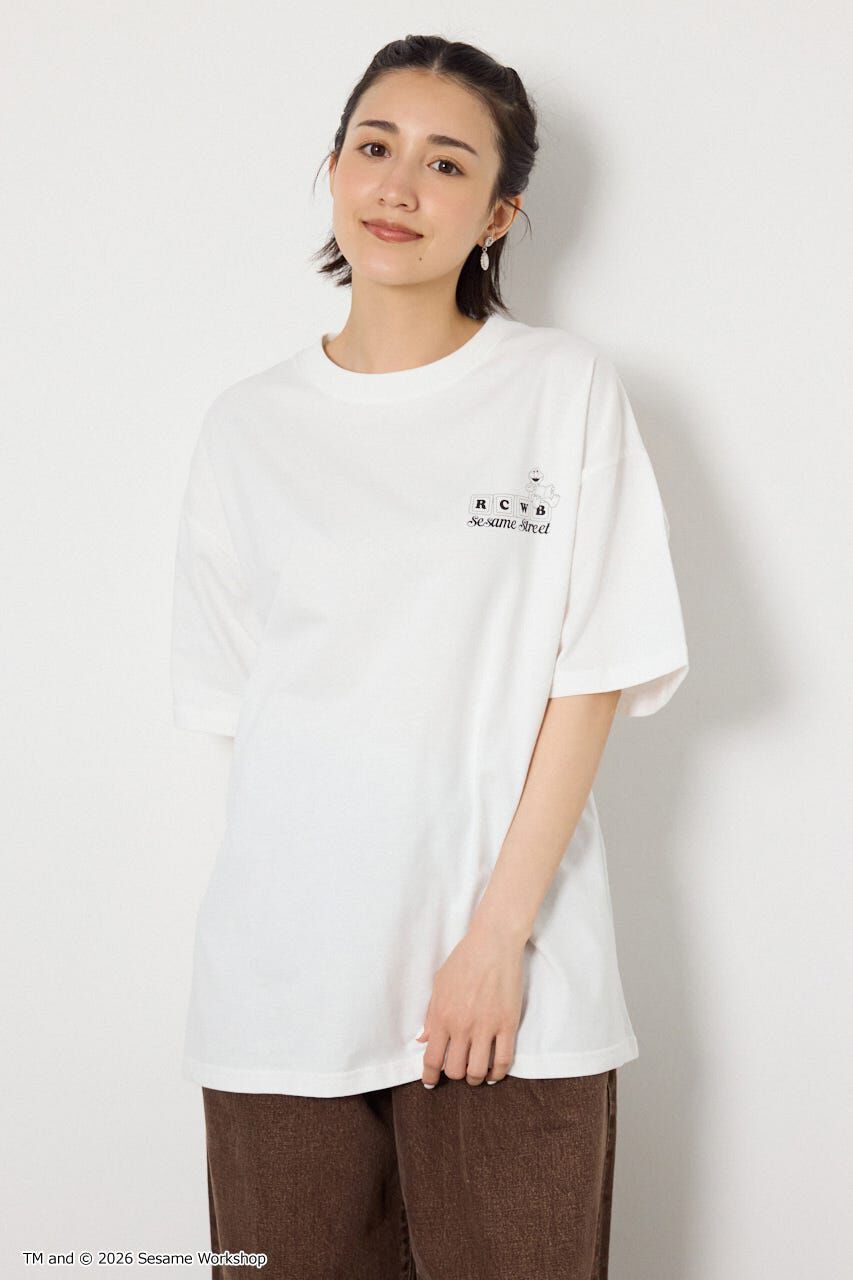 RODEO CROWNS「（UNISEX）(SESAMESTREET)GoodLuckTシャツ」|Tシャツ・カットソー|