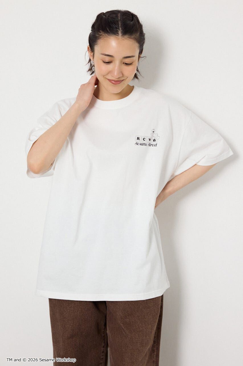 RODEO CROWNS「（UNISEX）(SESAMESTREET)GoodLuckTシャツ」|Tシャツ・カットソー|
