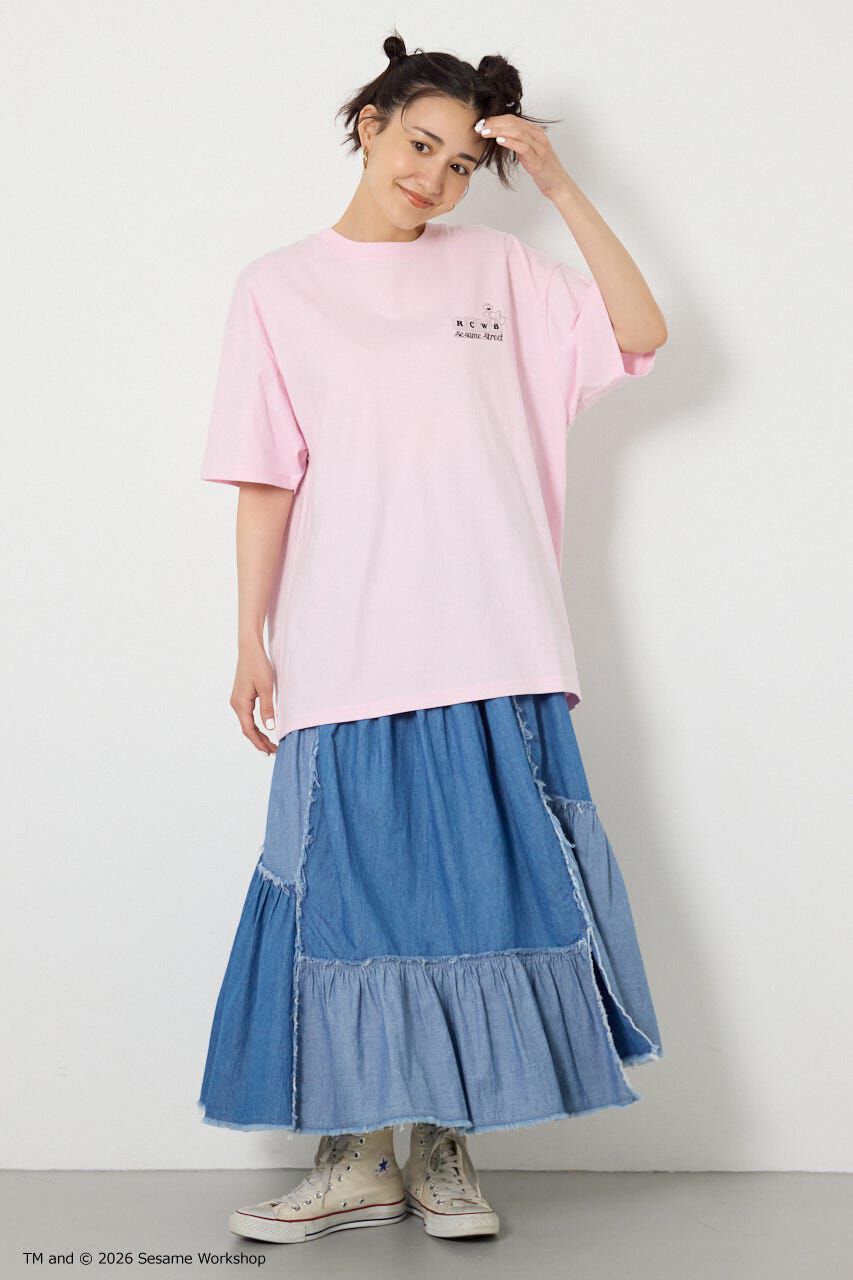 RODEO CROWNS「（UNISEX）(SESAMESTREET)GoodLuckTシャツ」|Tシャツ・カットソー|