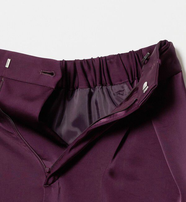 AEWEN MATOPH「＜AEWEN MATOPH＞サテンインタックパンツ ‐ ウォッシャブル - 」|その他|
