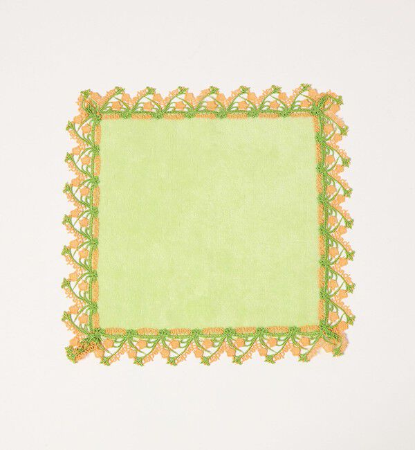 UNITED ARROWS「【WEB限定】＜近沢レース店＞サンダーソニア ハンカチ」|ハンカチ|LIME