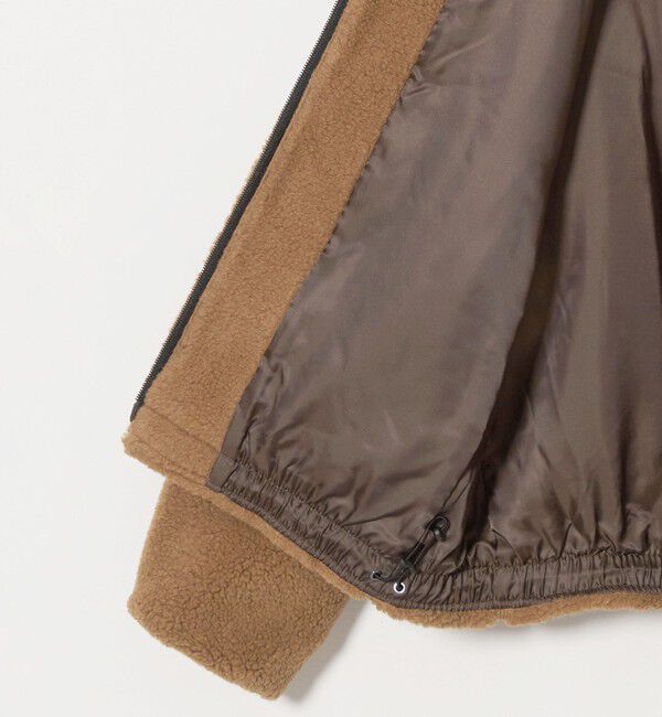 UNITED ARROWS「アーバン ボアパイル ジップブルゾン」|その他|