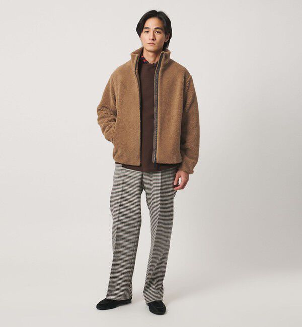 UNITED ARROWS「アーバン ボアパイル ジップブルゾン」|その他|