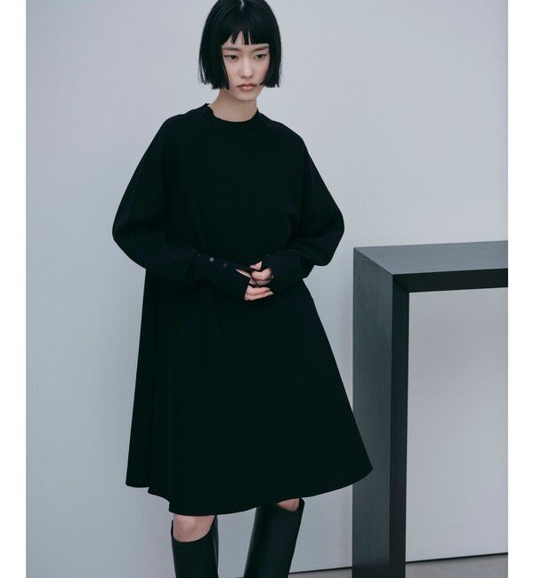 EMMEL REFINES「＜EMMEL REFINES＞EM Aライン ミニ ニット ワンピース」|ワンピース|
