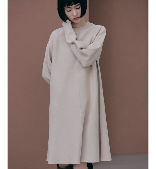 EMMEL REFINES「＜EMMEL REFINES＞EM Aライン ミニ ニット ワンピース」|ワンピース|