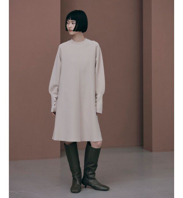 EMMEL REFINES「＜EMMEL REFINES＞EM Aライン ミニ ニット ワンピース」|ワンピース|