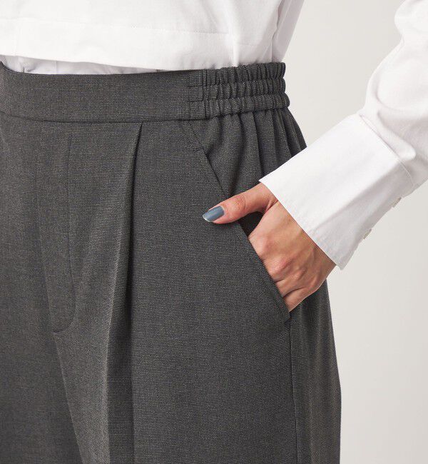 UNITED ARROWS green label relaxing「［size SHORT/TALLあり］オルマイ ウラキモウ ワイド パンツ ストレッチ 帯電防止」|その他|