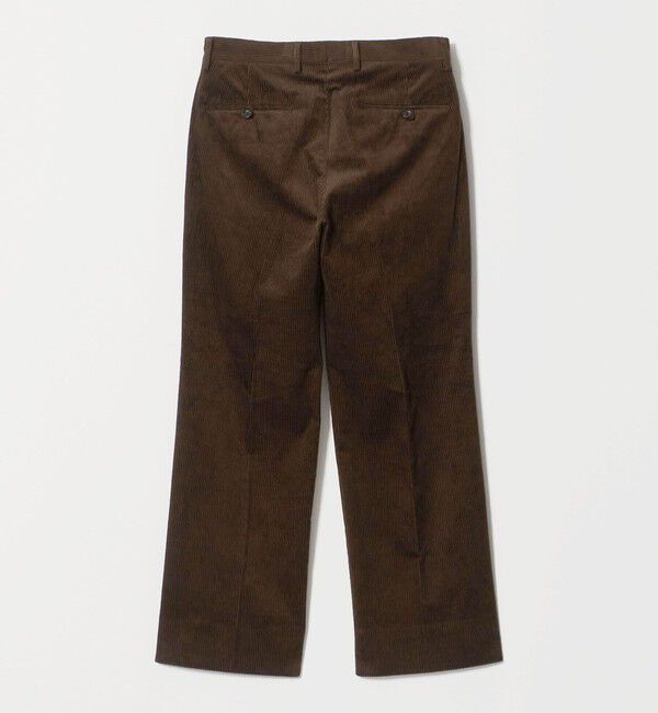 UNITED ARROWS green label relaxing「コットン ポリウレタン コーデュロイ 2プリーツ ワイド スラックス」|スラックス|