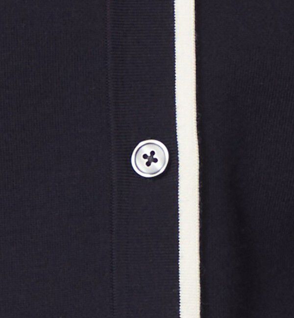 UNITED ARROWS green label relaxing「ウール スムース ワイド Vネック カーディガン ウォッシャブル」|カーディガン|