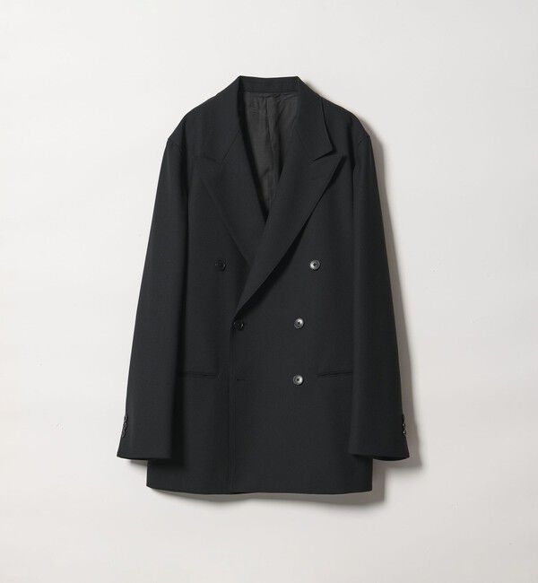 STEVEN ALAN「＜Steven Alan＞ ヴィンテージツイル ダブルブレステッド 6B ジャケット」|テーラードジャケット|BLACK