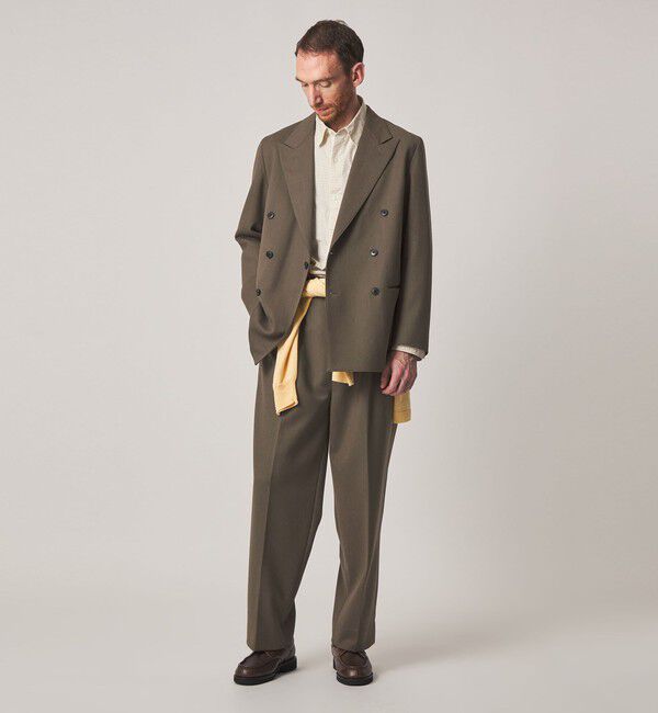 STEVEN ALAN「＜Steven Alan＞ ヴィンテージツイル ダブルブレステッド 6B ジャケット」|テーラードジャケット|