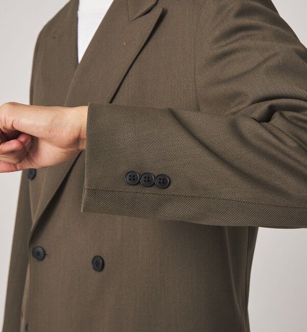 STEVEN ALAN「＜Steven Alan＞ ヴィンテージツイル ダブルブレステッド 6B ジャケット」|テーラードジャケット|