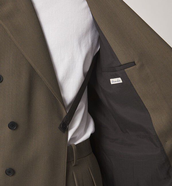 STEVEN ALAN「＜Steven Alan＞ ヴィンテージツイル ダブルブレステッド 6B ジャケット」|テーラードジャケット|