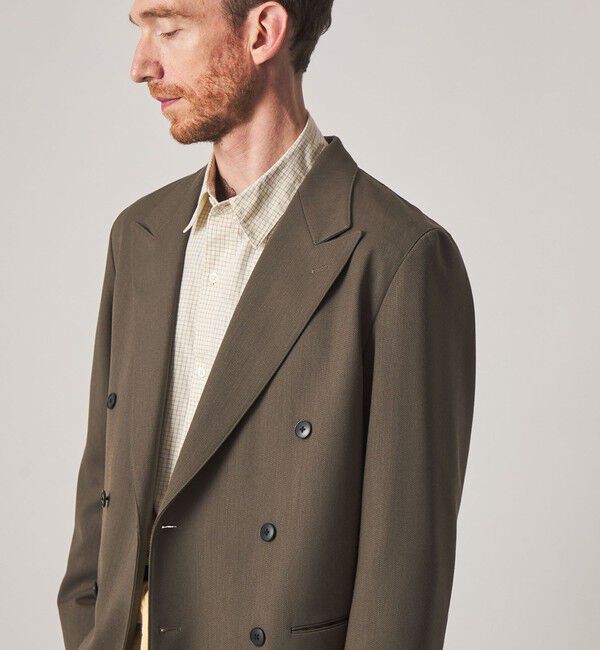 STEVEN ALAN「＜Steven Alan＞ ヴィンテージツイル ダブルブレステッド 6B ジャケット」|テーラードジャケット|