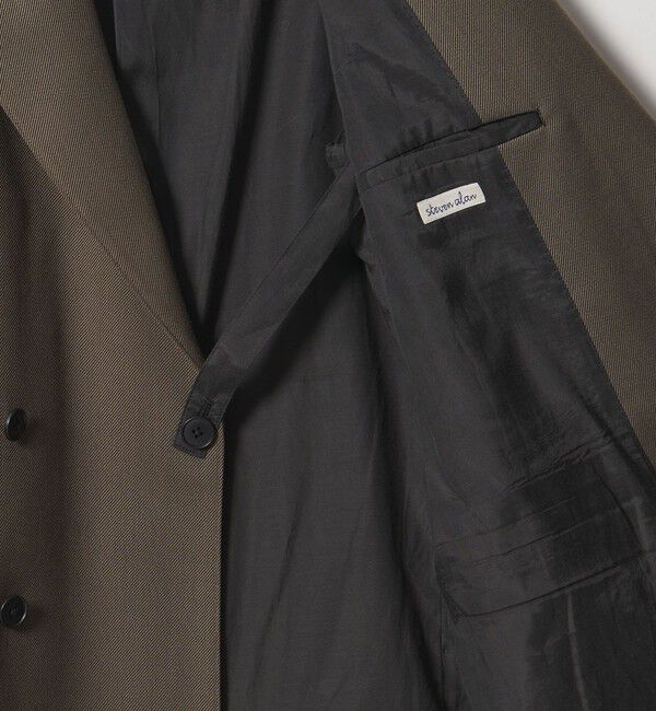 STEVEN ALAN「＜Steven Alan＞ ヴィンテージツイル ダブルブレステッド 6B ジャケット」|テーラードジャケット|
