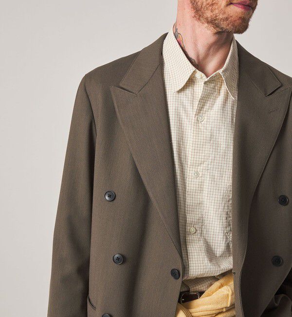 STEVEN ALAN「＜Steven Alan＞ ヴィンテージツイル ダブルブレステッド 6B ジャケット」|テーラードジャケット|