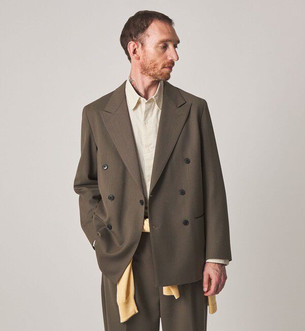 STEVEN ALAN「＜Steven Alan＞ ヴィンテージツイル ダブルブレステッド 6B ジャケット」|テーラードジャケット|