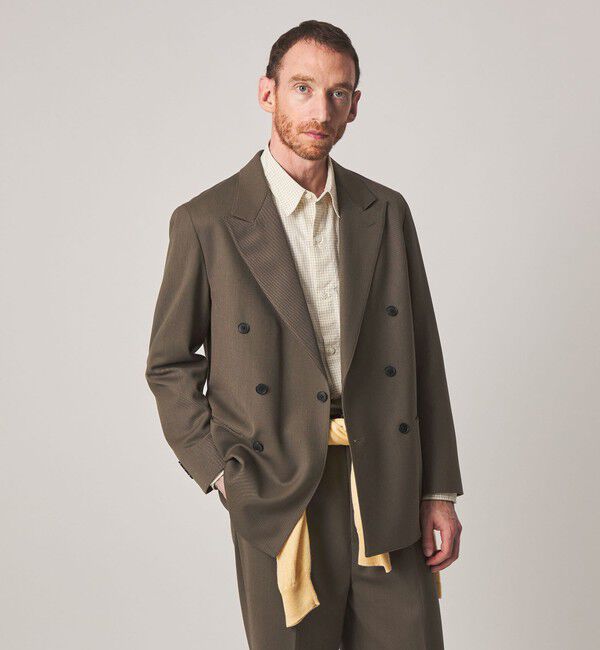 STEVEN ALAN「＜Steven Alan＞ ヴィンテージツイル ダブルブレステッド 6B ジャケット」|テーラードジャケット|